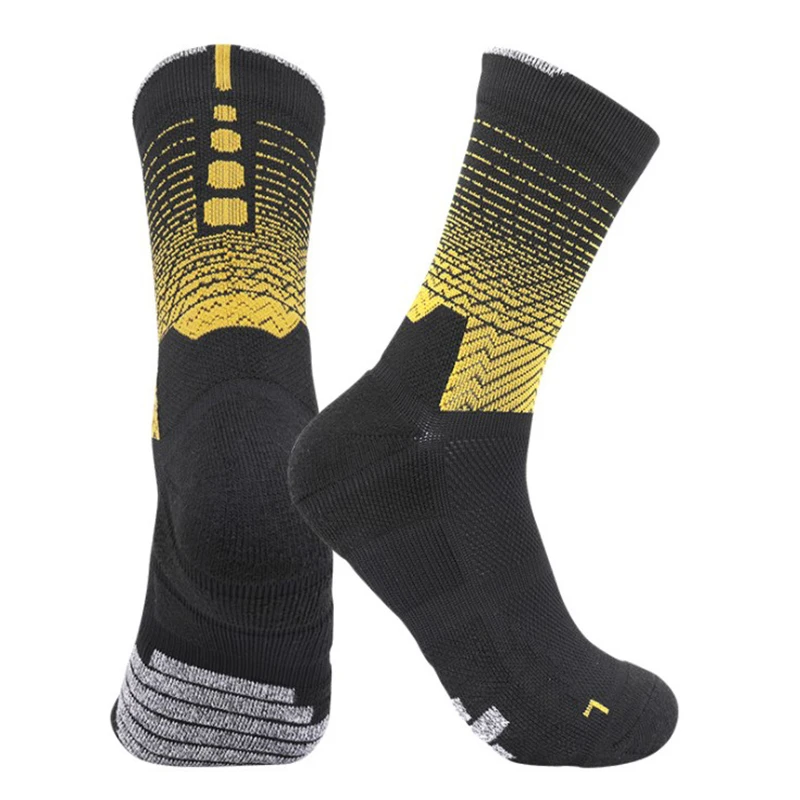 Nike Elite Socks Black And Yellow