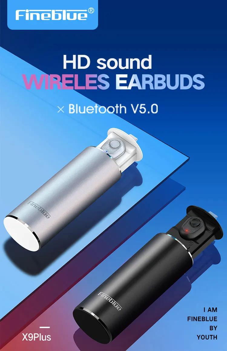 X9 PLUS Bluetooth 5,0 гарнитура TWS стерео музыкальные наушники с шумоподавлением спортивные наушники с металлической зарядной коробкой