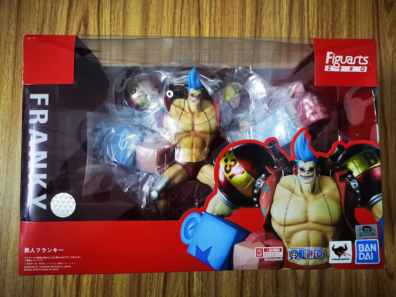Японское аниме "ONE PIECE" Оригинальная фигурка BANDAI spirts Tamashii Nation Figuarts ZERO-Franky