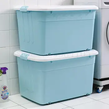 

Oversize Storage Box Plastic Finishing Box Clothes Toys Oversize Storage Box Cotton Quilt Savings Box Wardrobe Receipt Box