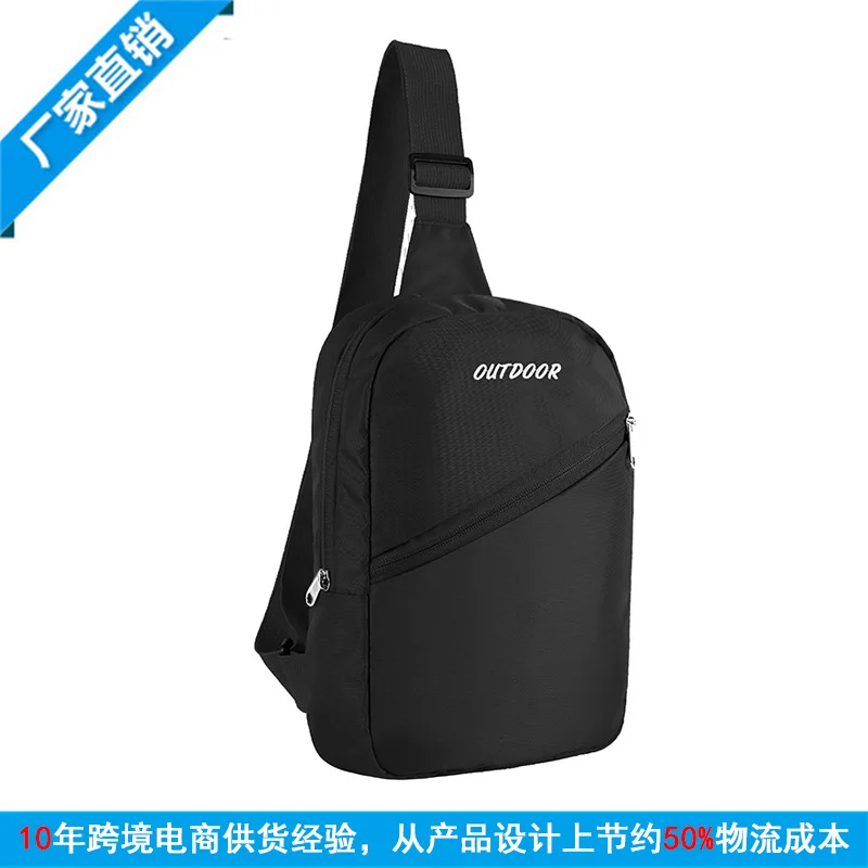

2019 New Style Outdoor Sports Chest Pack Oblique Bag Men Nylon Shoulder Bag Scholar Phone Bag Women's