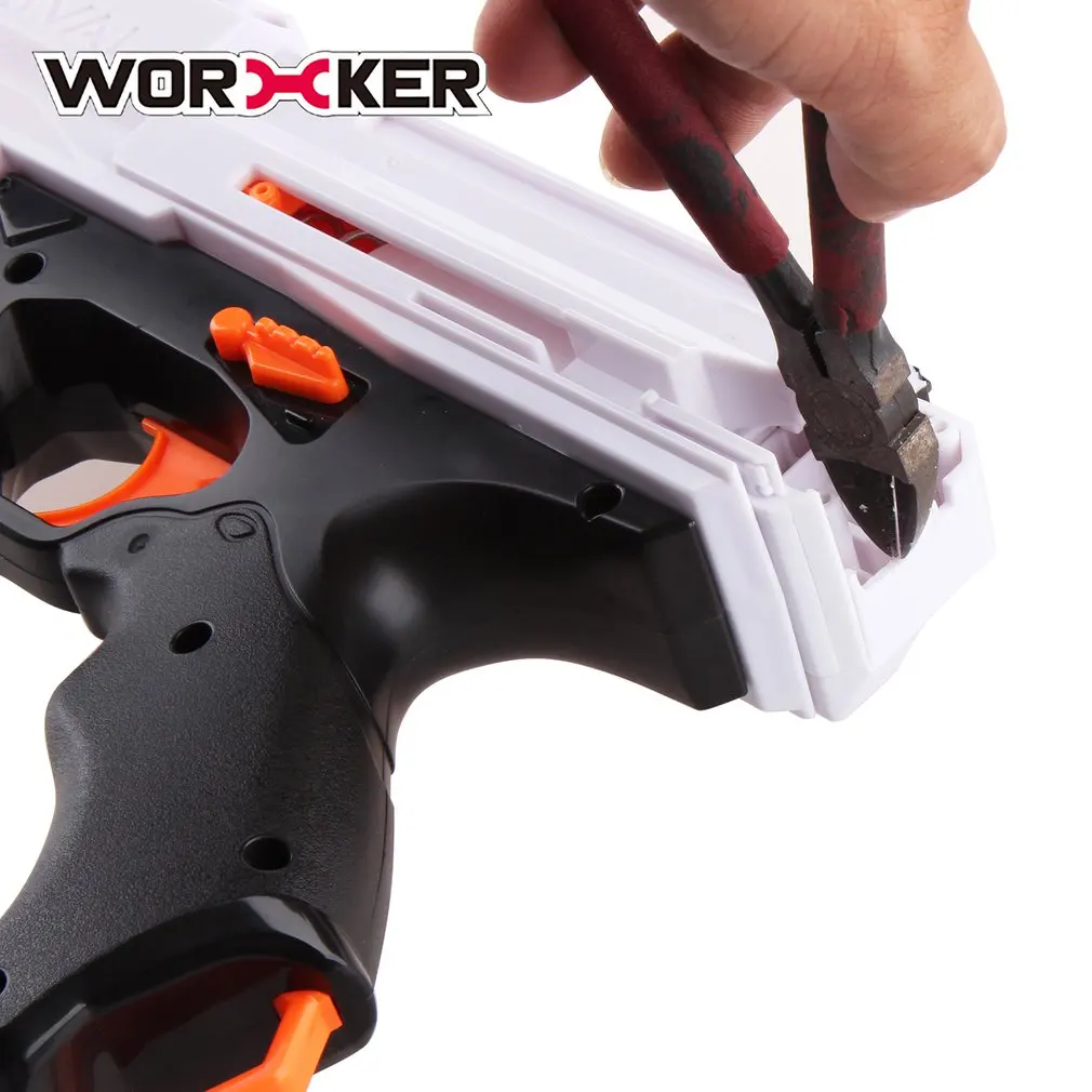Новинка Металлическая Задняя ручка комплект для NERF Гибкая игрушка фитинги производительность обновление прочный дизайн