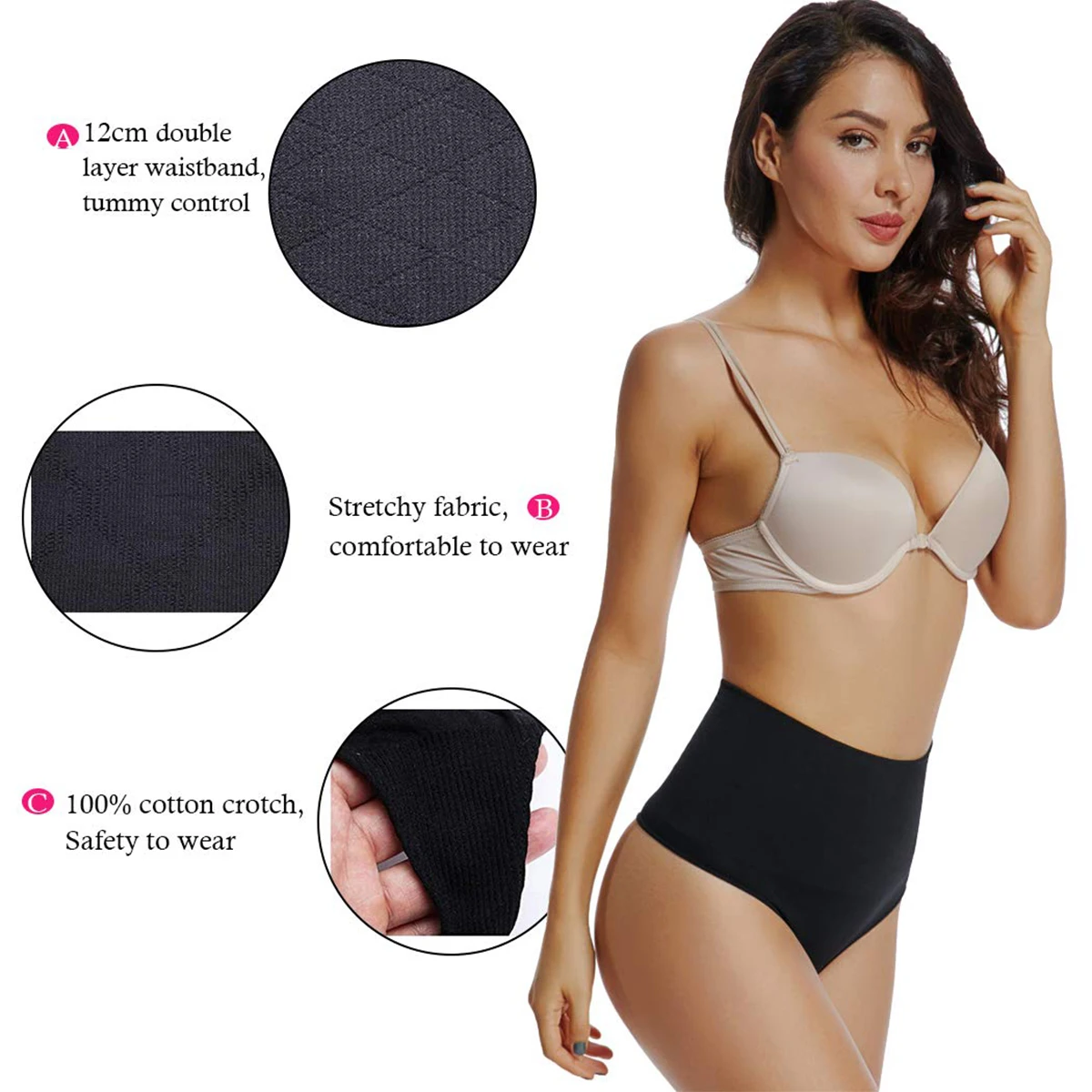Joyshaper Shape Waistline Women Shaping Panties Firm Tummy Control Shapewear Slimming Sexy Underwear Seamless Thong Body Shaper