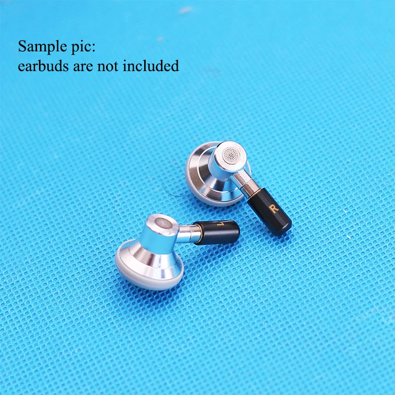 1 пара MMCX мужские золотые наушники с покрытием контактный разъем для Shure SE535 SE846 прямой штекер DIY винт соединителя шаблон