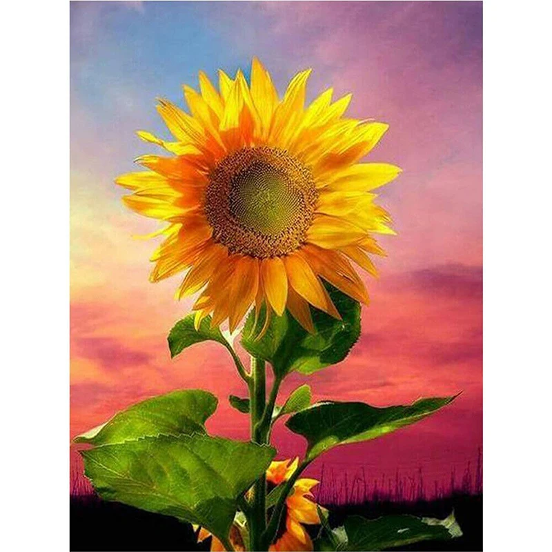 LZAIQIZG-Diamond-Embroidery-Beautiful-Sunflower-Diamond-Painting-Full-Square-Dimond-Mosaic-Pictures-Of-Rhinestones-Home-Decor