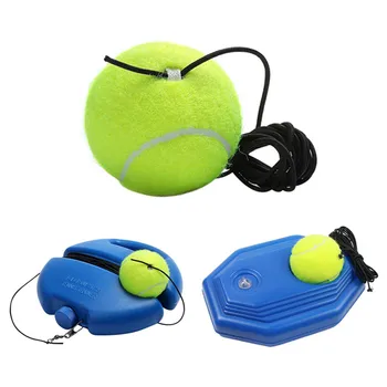 

Exercise Tennis Training Tool Tennis Self-Study Trainer With Elastic Rope Rebound Ball Baseboard Sparring Device 2020