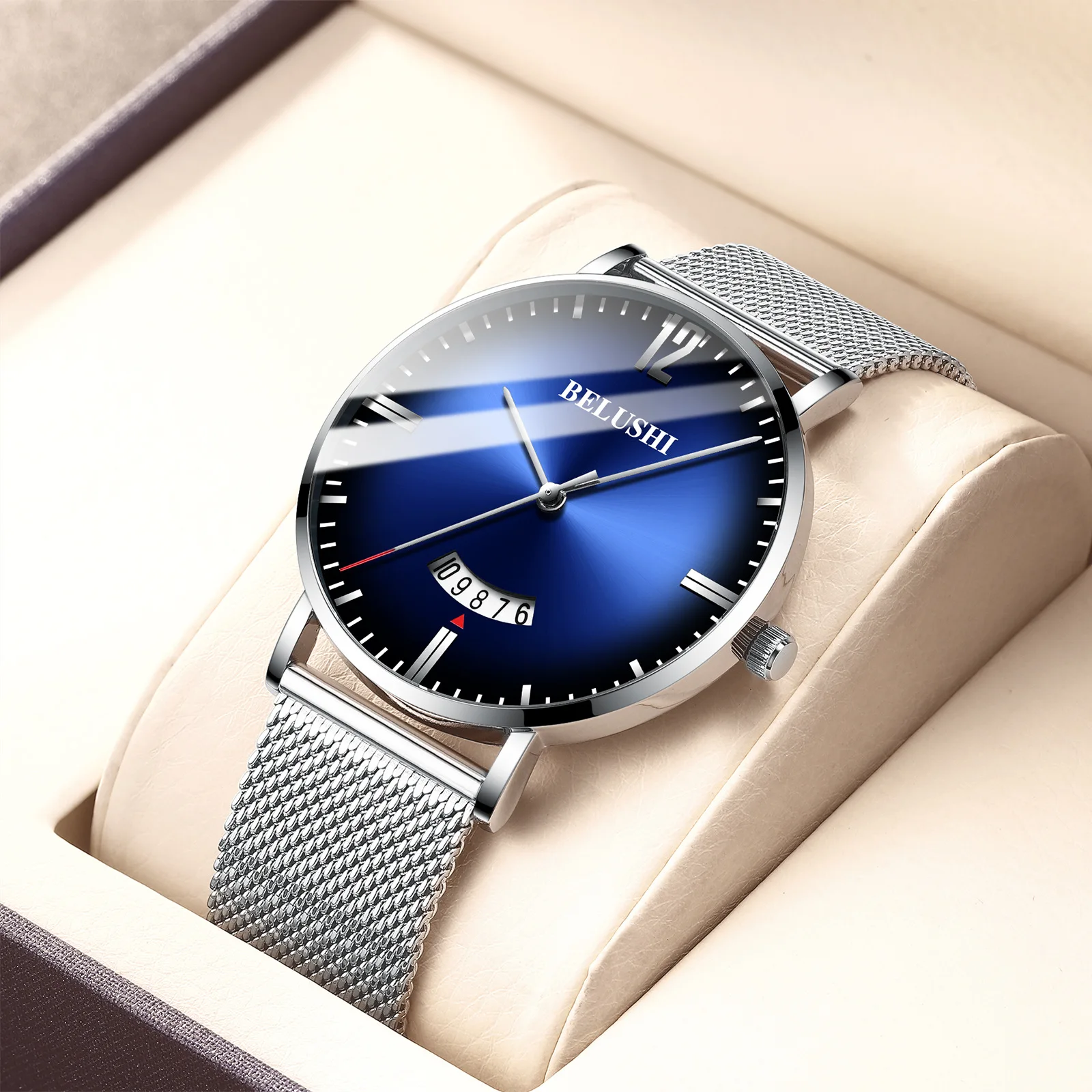 

Relogio Masculino 2022 Watches Mens Luxury Brand Quartz Clock Date Man Casual Military Ultra-thin Dial Waterproof Men Wristwatch