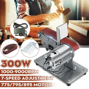 

Foldable DIY Mini Belt Sander Sanding Polishing Grinding Machine Belts Grinder Portable JDH99