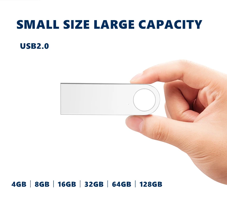 Металлический мини USB флеш-накопитель 128 Гб 64 ГБ 32 ГБ Флешка USB флеш-накопитель 32 64 128 ГБ USB флешка