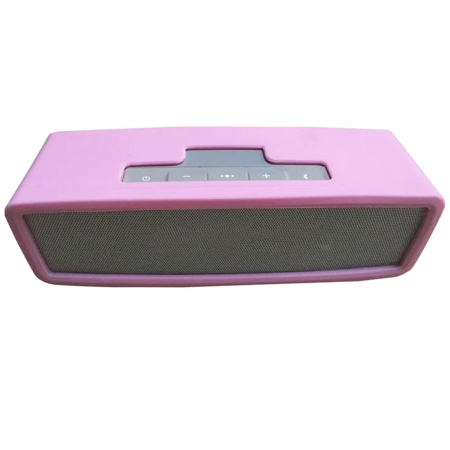 Чехол для путешествий с силикагелем, сумка для SoundLink Mini 1 2, Bluetooth динамик, красочный чехол для динамика EY378 - Цвет: Pink