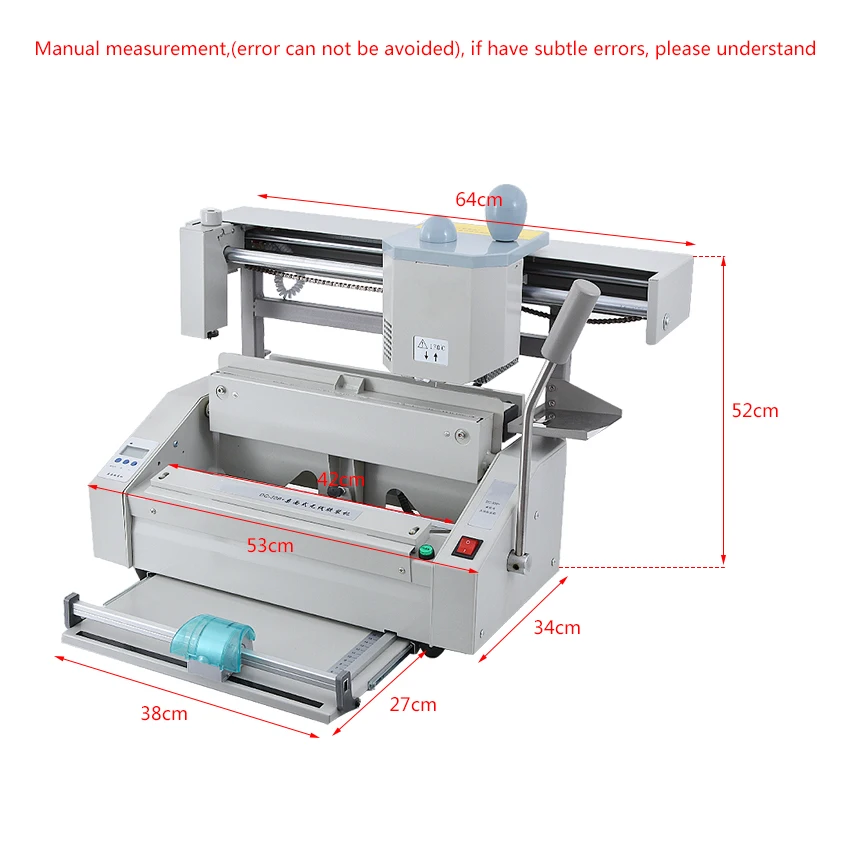 DC-30B многофункциональная машина для переплета книг, идеальная машина для переплета клея с ЖК-дисплеем