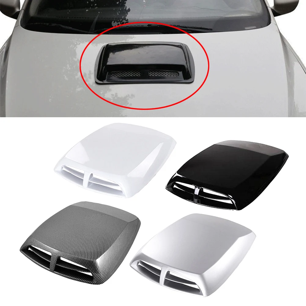 Universal Cars Air Flow Intake Hood Scoop Vent Cover DIY Auto Styling Decorative