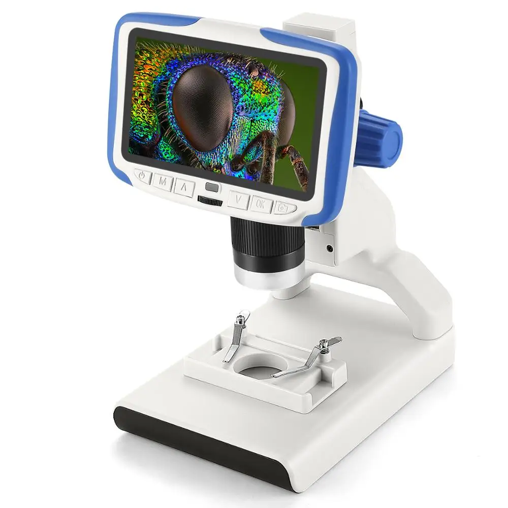 Digital Microscope AD205- 200X  Lab LED Home School Science Educational  Gift Refined Biological Microscope For Kids Child