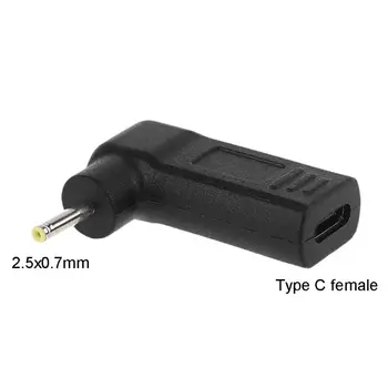 

Type-c Female to 2.5x0.7mm Male Plug Charging Cable Power Adapter for Laptop