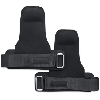 

1 Pair Bodybuilding Wrist Wrap Horizontal Bar Protect Workout Weight Lifting Anti Slip Brace Support Chinning Grip Strap