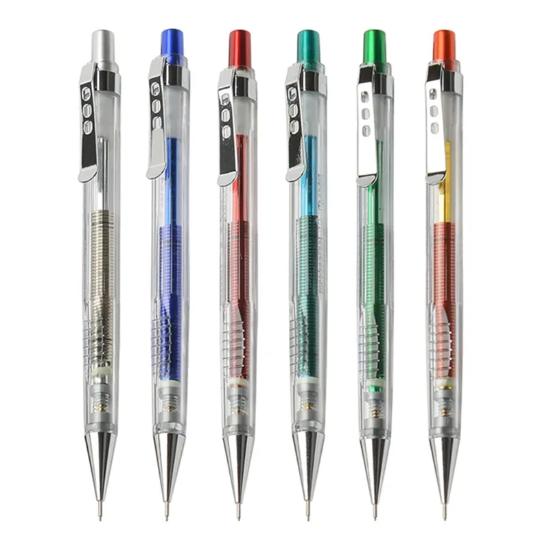 

GEnvAnA G-060 Metal Machinery Pencil 0 5mm zi dong qian Swinging Lead Propelling Pencil Shake Pencil