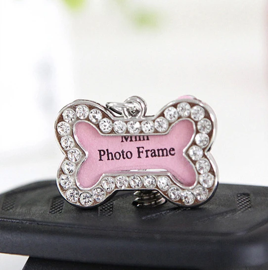 Petshy модные идентификационные бирки для домашних животных, собак, кошек, DIY Персонализированные Бирки с именем собаки, номер, анти-потеря ошейника, аксессуары, товары - Цвет: Pet-732