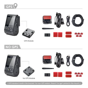Image 5 - VIOFO A129 Pro Duo 4K çift çizgi kam yeni 4k DVR 2020 GPS ile araba kamera park modu g sensor Sony sensörü WIFI ile 4K DVR