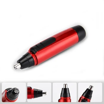 

Electric Nose Hair Trimmer Men Shaving Nose Hair Male Shave Nose Hair Scissors Waterproof Wash Dry Battery Safety Face Cleaner