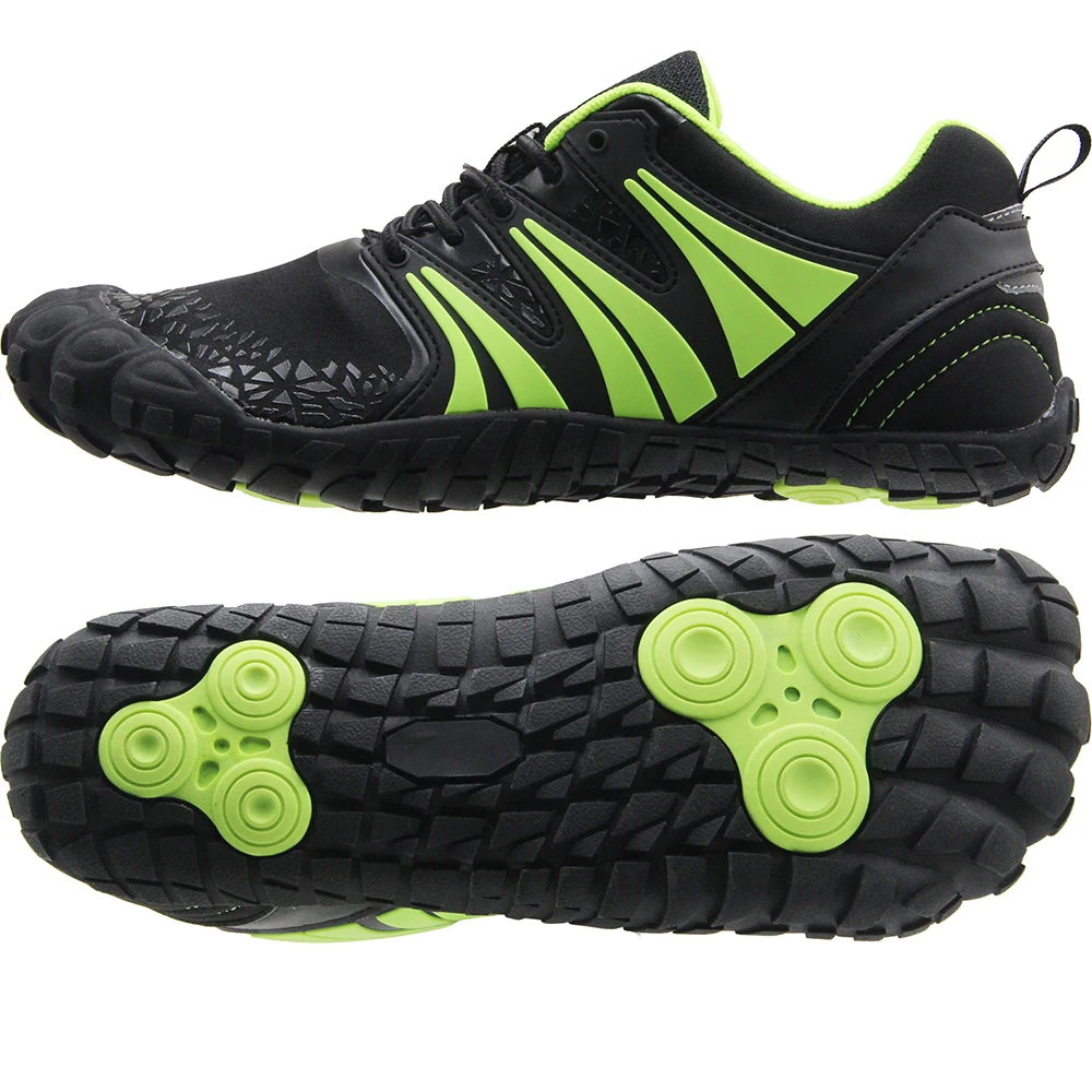 Zapatillas Minimalista Hombre Mujer de Trail Running Escarpines Zapatos de Agua Secado Rápido Deportes Antideslizante Unisexo Negro Azul Gris Rosa Tamaño Reino Unido 35-47 