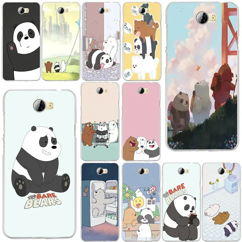 

Cartoon We Bare Bears Soft TPU Mobile Phone Cases Cover for Huawei P8 P9 P10 Lite Mate 10 Pro Y5 Y6 Y3 II Y7 Honor 6X 7X 9 Lite
