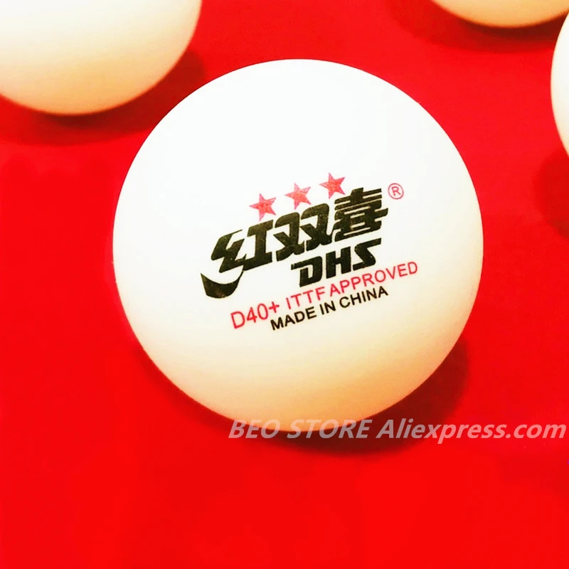 30 Balls/ 60 Balls Dhs 3star D40+ Table Tennis Ball Original 3 Star