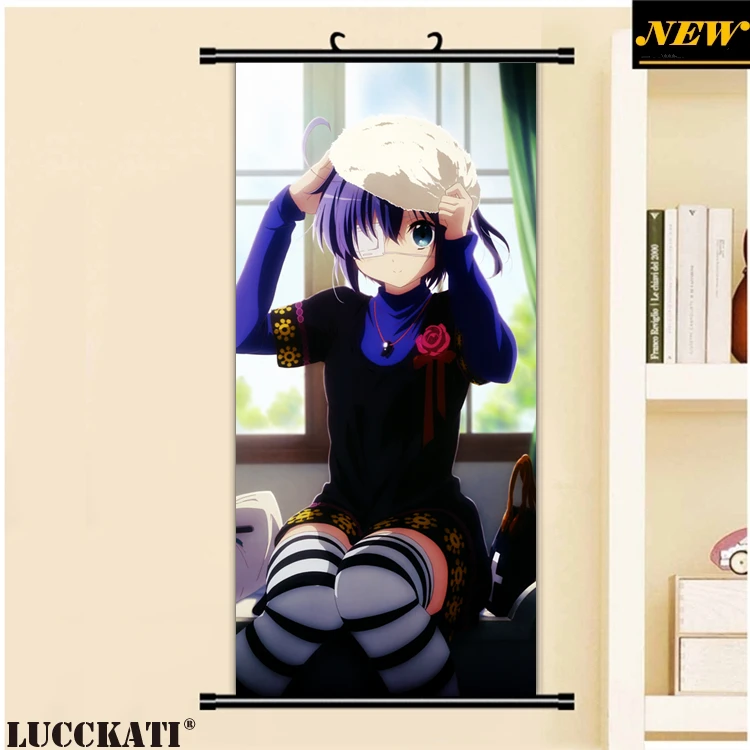5yande.re 281653 chuunibyou_demo_koi_ga_shitai! eyepatch ikeda_kazumi takanashi_rikka thighhighs_副本
