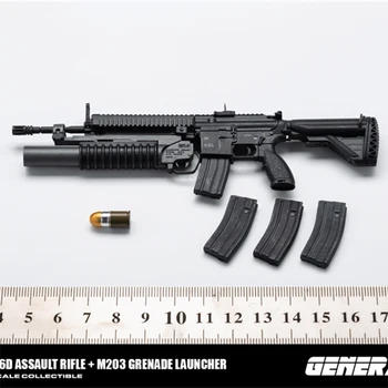 

1/6 GENERAL GA001 HK416D hanging soldier miniature 12 inch movable thermocouple