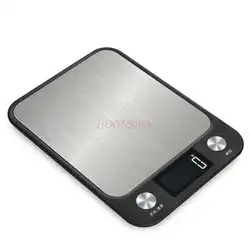 Balança eletrônica de precisão para cozinha, doméstica, mini balança de plataforma de 10kg, pesagem de alimentos, grama, pesagem de alimentos pequena
