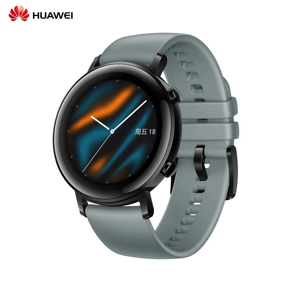 HUAWEI WATCH GT 2 спортивные Смарт-часы монитор давления сердечного ритма gps фитнес-трекер активности для Android/iOS для мужчин и женщин