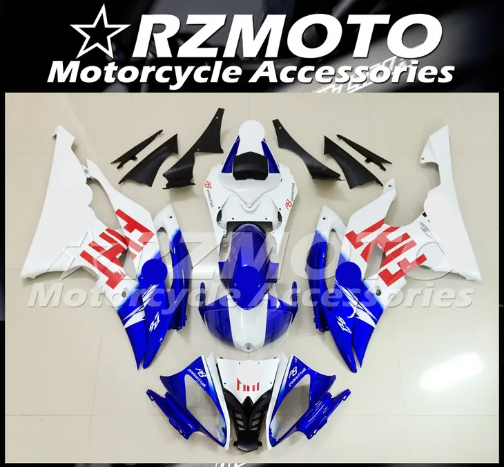 ABS мотоцикл обтекатель комплект для YAMAHA YZF R6 2008- год кузов литьевая форма Магазин № 1798