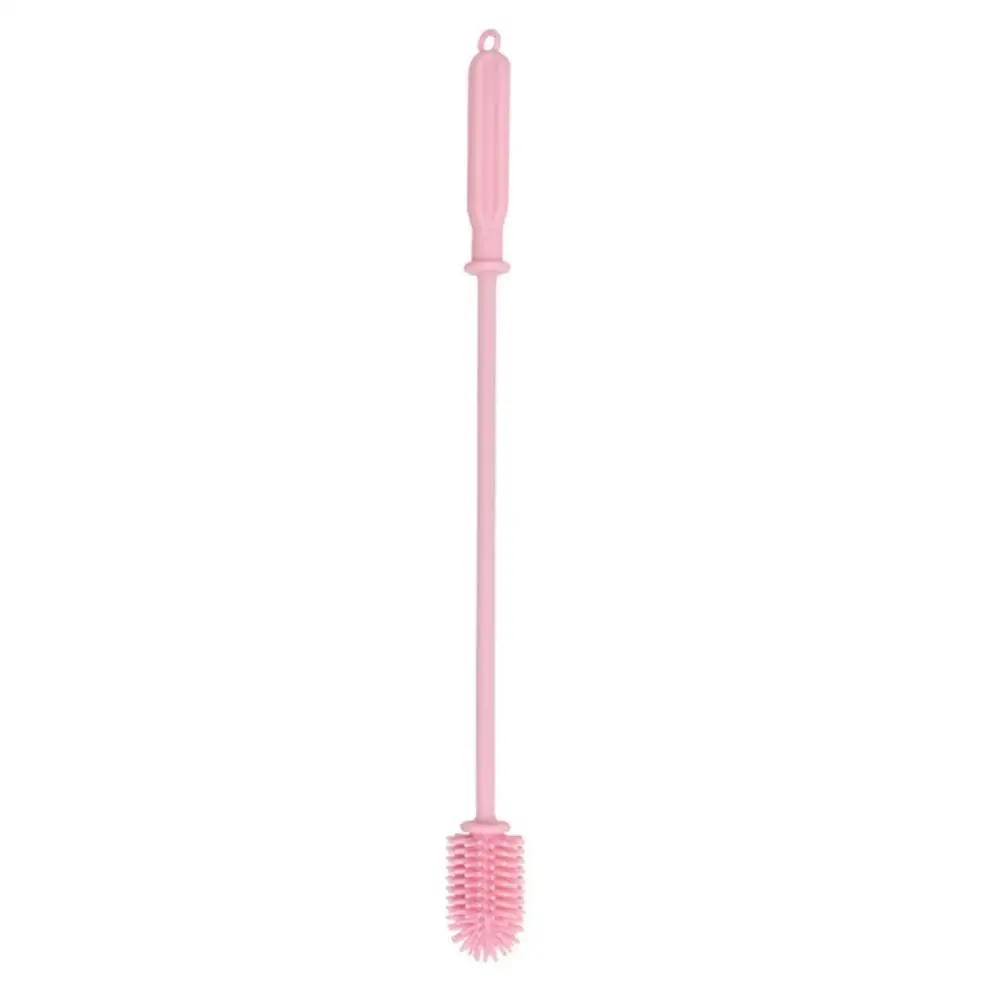 Cleaning brush Щетка для чистки детских бутылочек, креативная силиконовая щетка, складная губка, щетка для чистки бутылочек@ 25 - Цвет: Cleaning brush