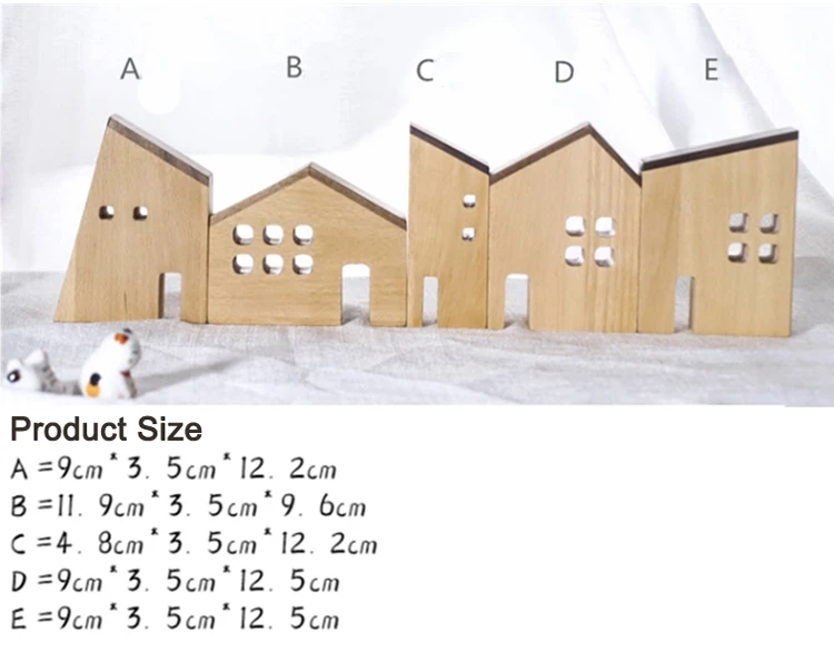 Japan-Style-Wooden-House-Ornaments-Nordic-Handmade-Home-Decoration-Wood-Architecture-Miniature-Craft-Work-Kids-Nursery-Decor-011