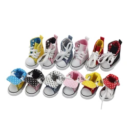 Chaussures de poupée HS 5cm, baskets en toile pour 1/6 bottes adaptées à KPOP, accessoires de jouets en peluche EXO, 2022 