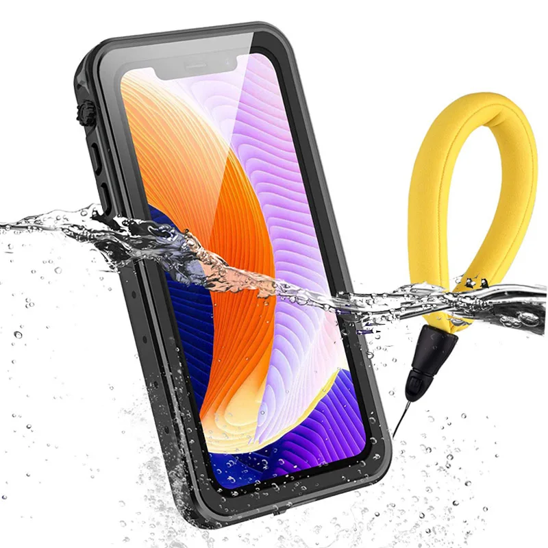 For iPhone 12 Pro Max Waterproof IP68 Diving ShockProof Dustproof Phone Case for iPhone 11 Cover iPhone13 Mini Water Proof Coque