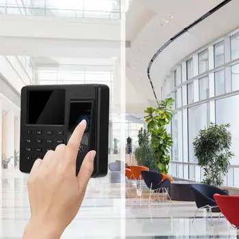 

Password Access Control Mini Fingerprint ID Card Password Door Access Control Machine with LCD Screen