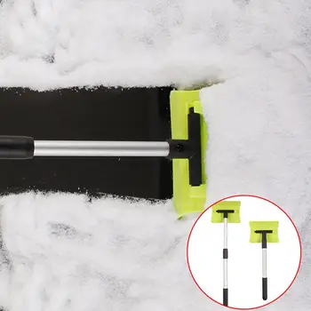 

Car Retractable Windshield Snow Clear Car Ice Scraper Snow Remover Shovel Deicer Spade Deicing Winter Cleaning Scraping Tool