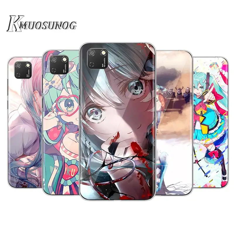 

Hatsune Miku Anime Girl for Huawei Honor 9S 9A 9C 30 20 10i 9X Lite 8X 20 10 10i 9 Lite 8C 8A 7C 7A Pro Phone Case