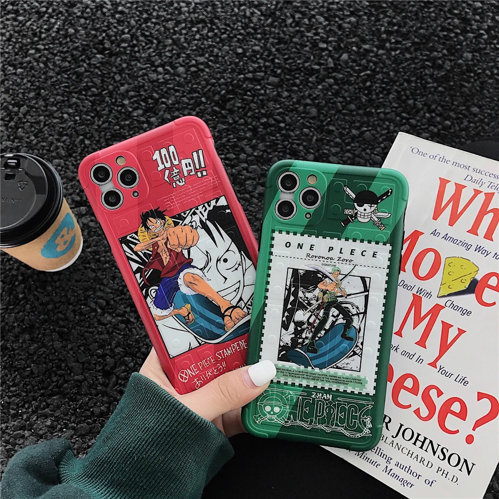 

Phone Cases for Iphone 11pro Max Case One Piece Zoro Anime Soft Cortex Phone Case Apple Iphone XSmax/XR/8/7Plus Case Phone Bags