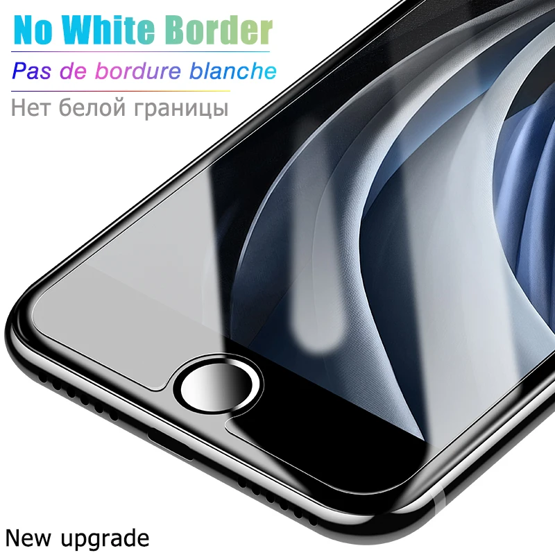 Защитное стекло 9H для iPhone 11 Pro Max XS X защита экрана из закаленного стекла 8 Plus 7 SE 2020 XR