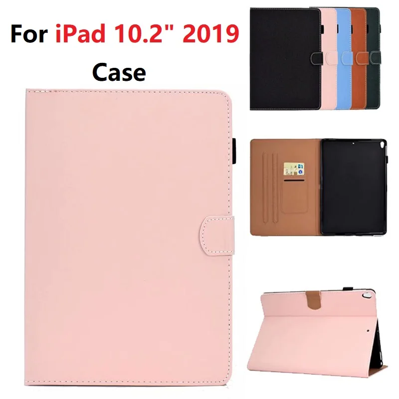 Ретро Coque для iPad 10 2 '񟭓 чехол A2200 A2198 A2233 Авто режим сна из искусственной кожи