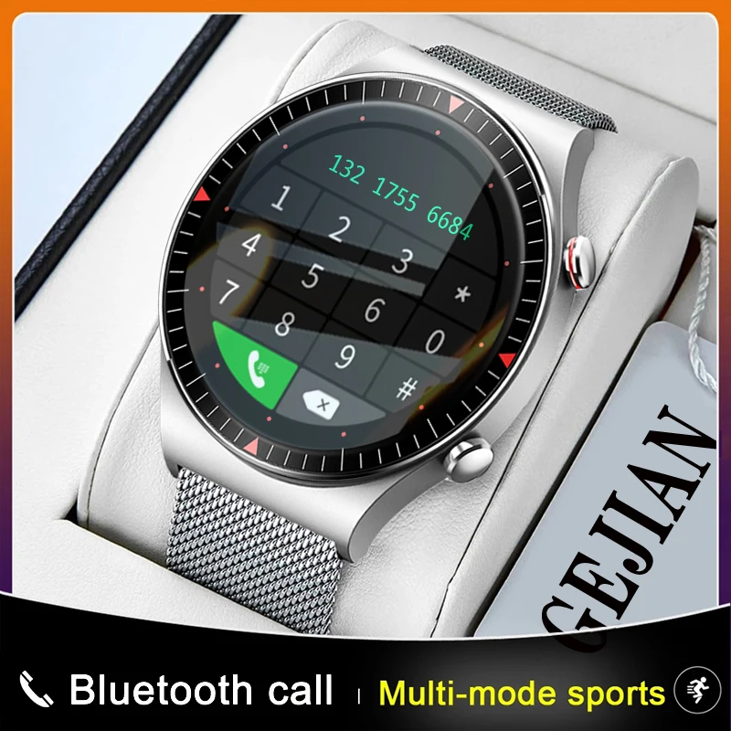 GEJIAN New Bluetooth Call Smart Watch Men Women Music Player smartwatch For Xiaomi Huawei Phone Recording Sports Fitness Tracker
