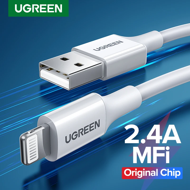 UGREEN Câble Lightning USB C MFi Certifié Chargeur iPhone