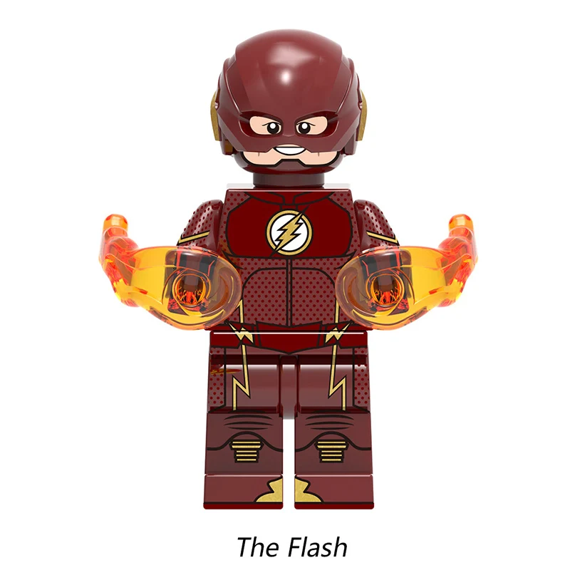 DC Flash Super Heroes красный желтый черный флэш Джесси Быстрый Каратель капитан Британия строительные блоки детские игрушки Фигурки