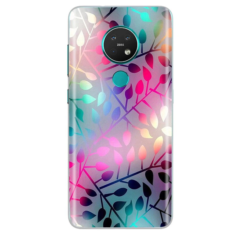 wallet cases For Nokia 7.2 Case Phone Cover Silicon Case for Nokia 6.2 7.2 TA-1196 TA-1181 Tpu Case for Nokia7.2 Nokia6.2 Nokia 1.4 Soft Case wallet cases