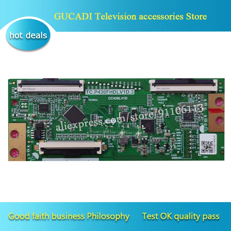 Для материнской платы TC.P430FHDLV1d.3 CC430LV1D мягкий порт хорошо работает | Компьютеры и
