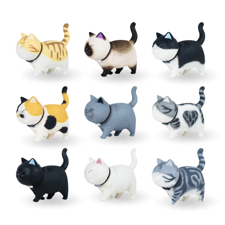 

Cat Perfect Garage Kit Mini Cute Bell Uncle Small Version Small Second Bomb Second Generation Static Blind Box