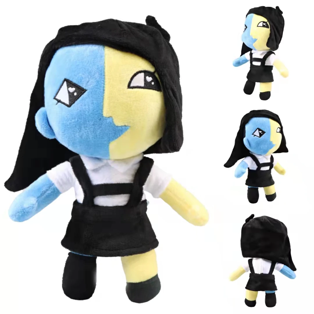 25cm ENA Plush Toy Kawaii Game Character Plushie Doll Cartoon Soft Stuffed Girl Toys for Girls Birthday Gift  Home Decoration