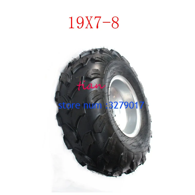2 шт. ATV 19x7. 00-8 19x7-8 дюймов шины 150cc 250cc вакуумные шины передние шины