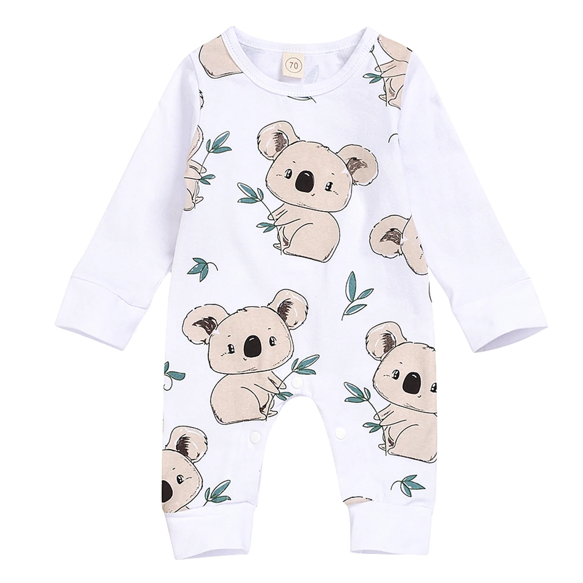 Newborn Baby Spring-autumn Cotton Clothing Puseky Baby Christmas Gift Romper Boys Animal Costumes Boutique Pajama Roupa